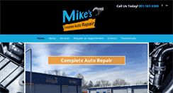 Desktop Screenshot of mikescompleteautorepair.net